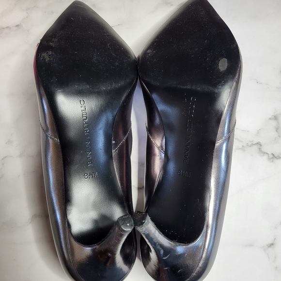 Banana Republic Metallic Gun Metal Gray Tasseled Heels - Picture 7 of 13